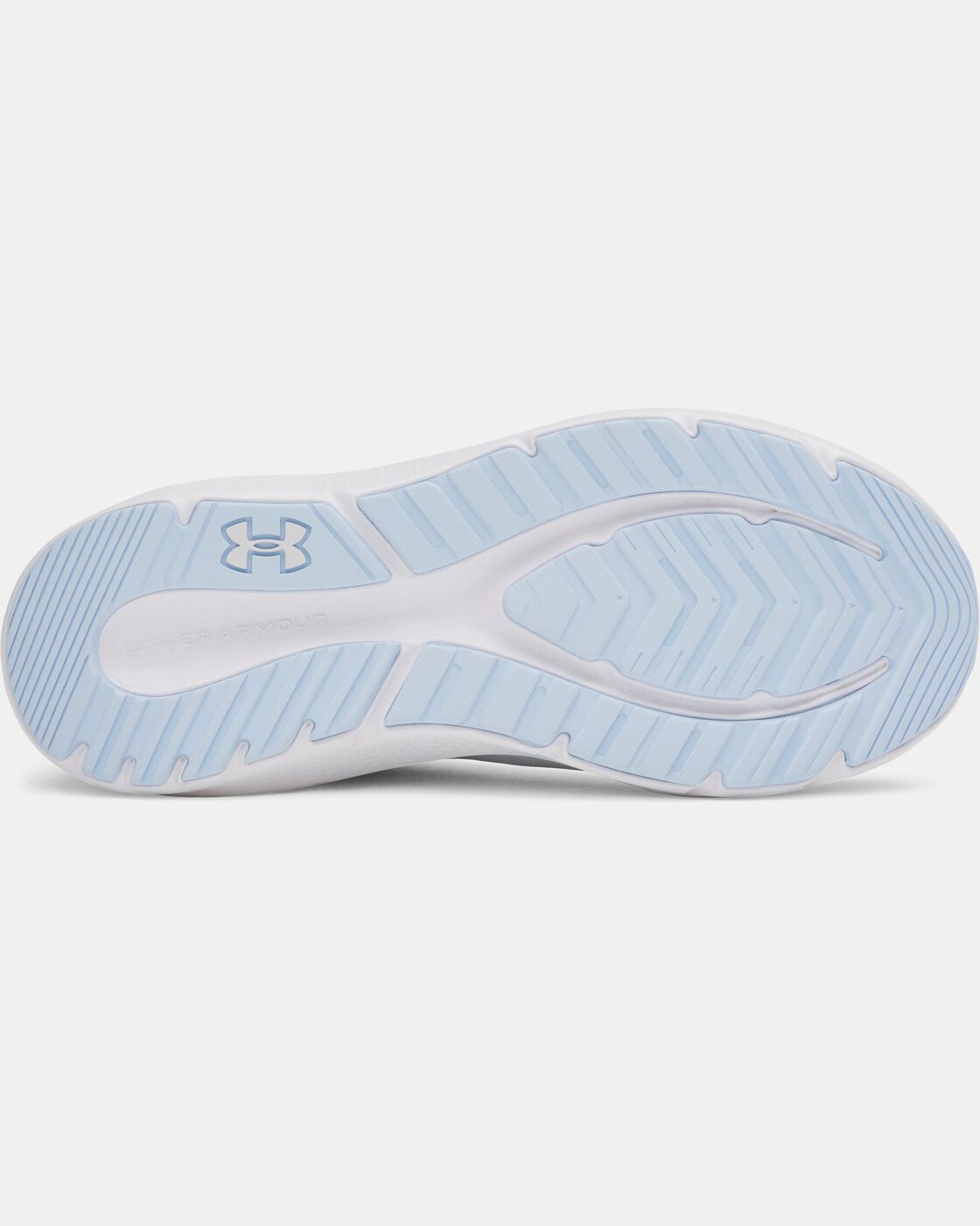 Zapatilla Mujer Running Pursuit 4 Big Logo Gris/Celeste