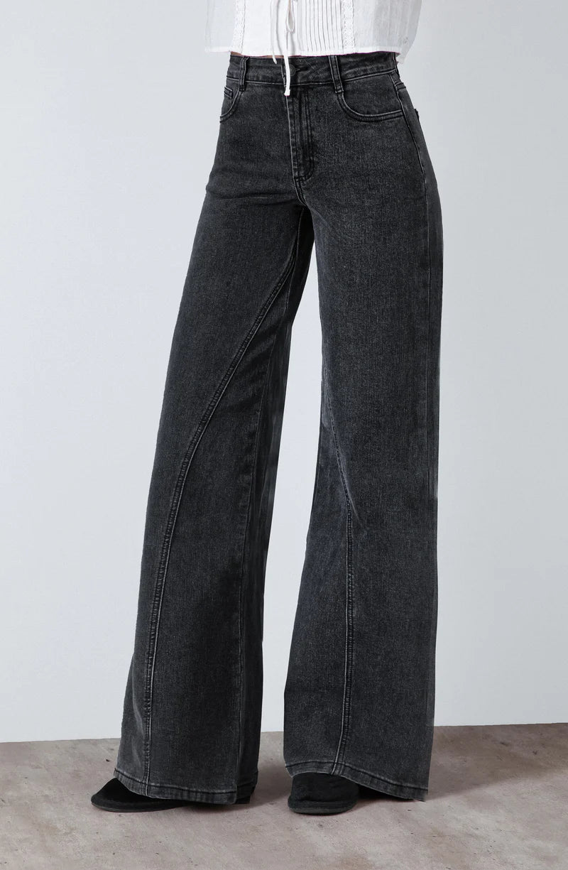 Pantalón Mujer Corte Entrepierna Black