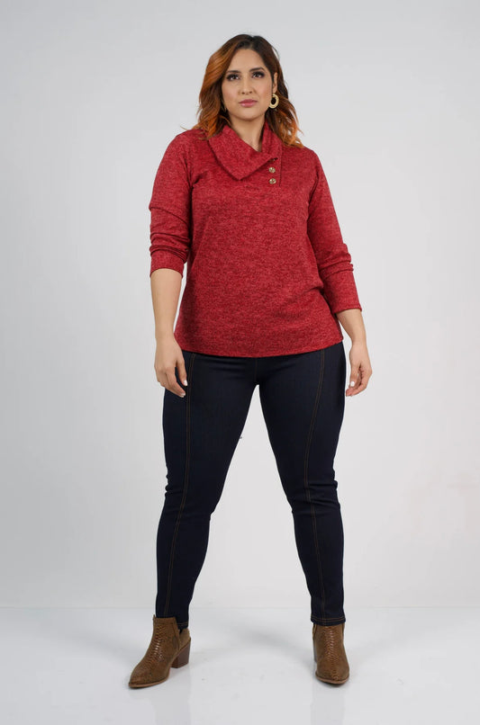 Calza Mezclilla Negro