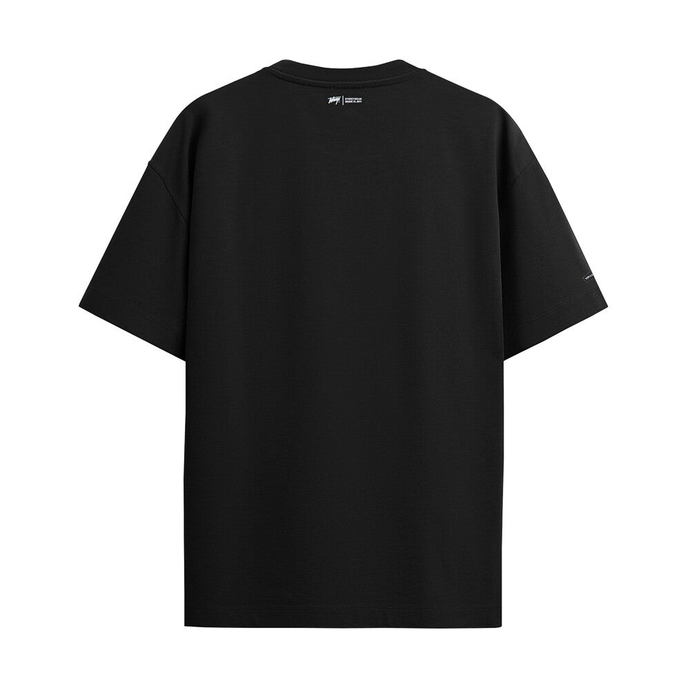 Polera Hombre Logo Black Blanco