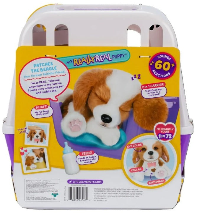 My Really Real Puppy Patches Little Live Pets