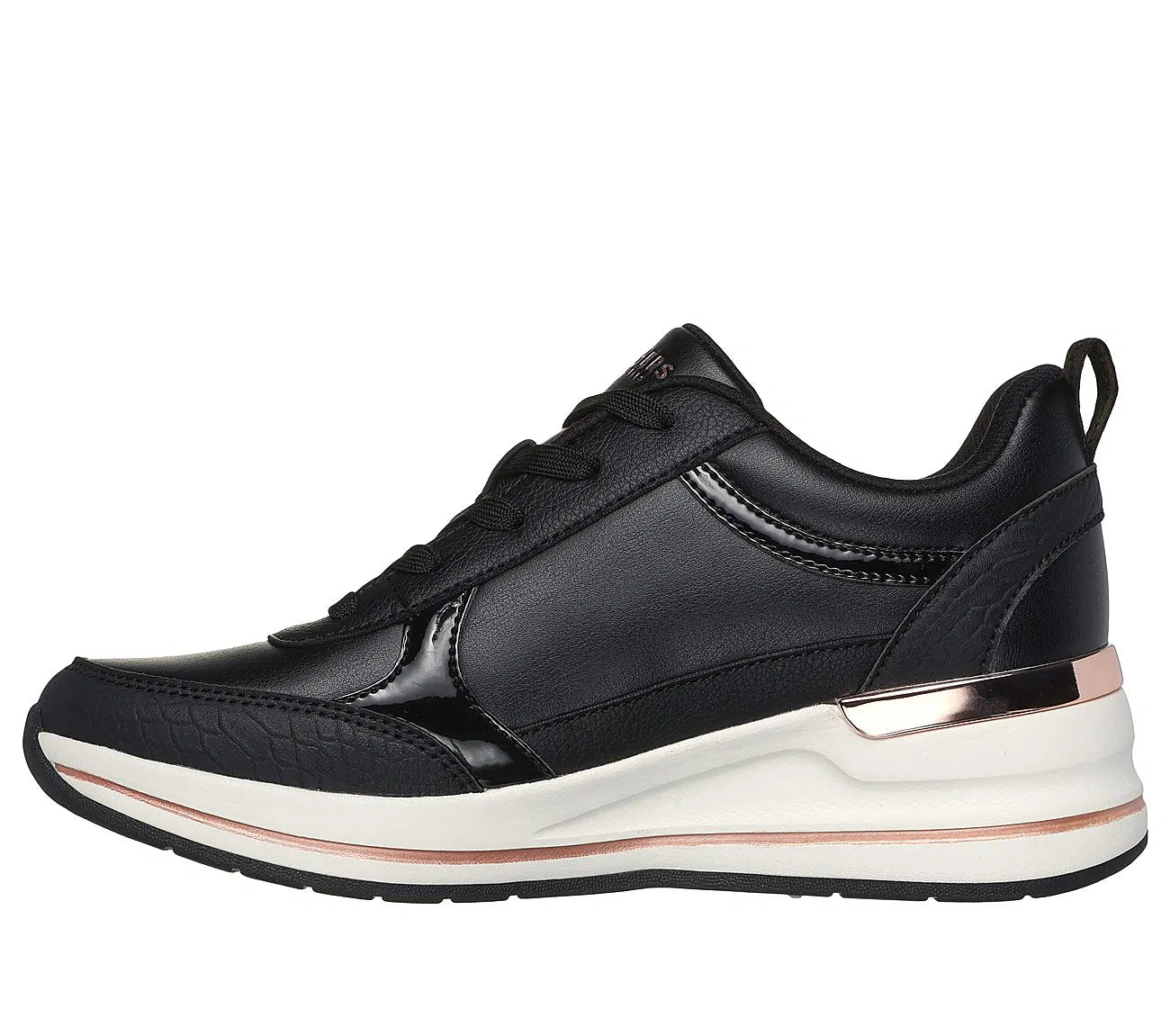 Zapatilla Mujer Con Cordon Black