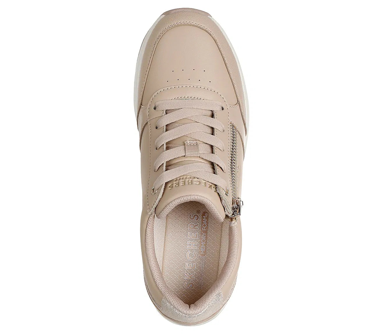 Zapatilla Mujer Cierre Billion 2 Beige