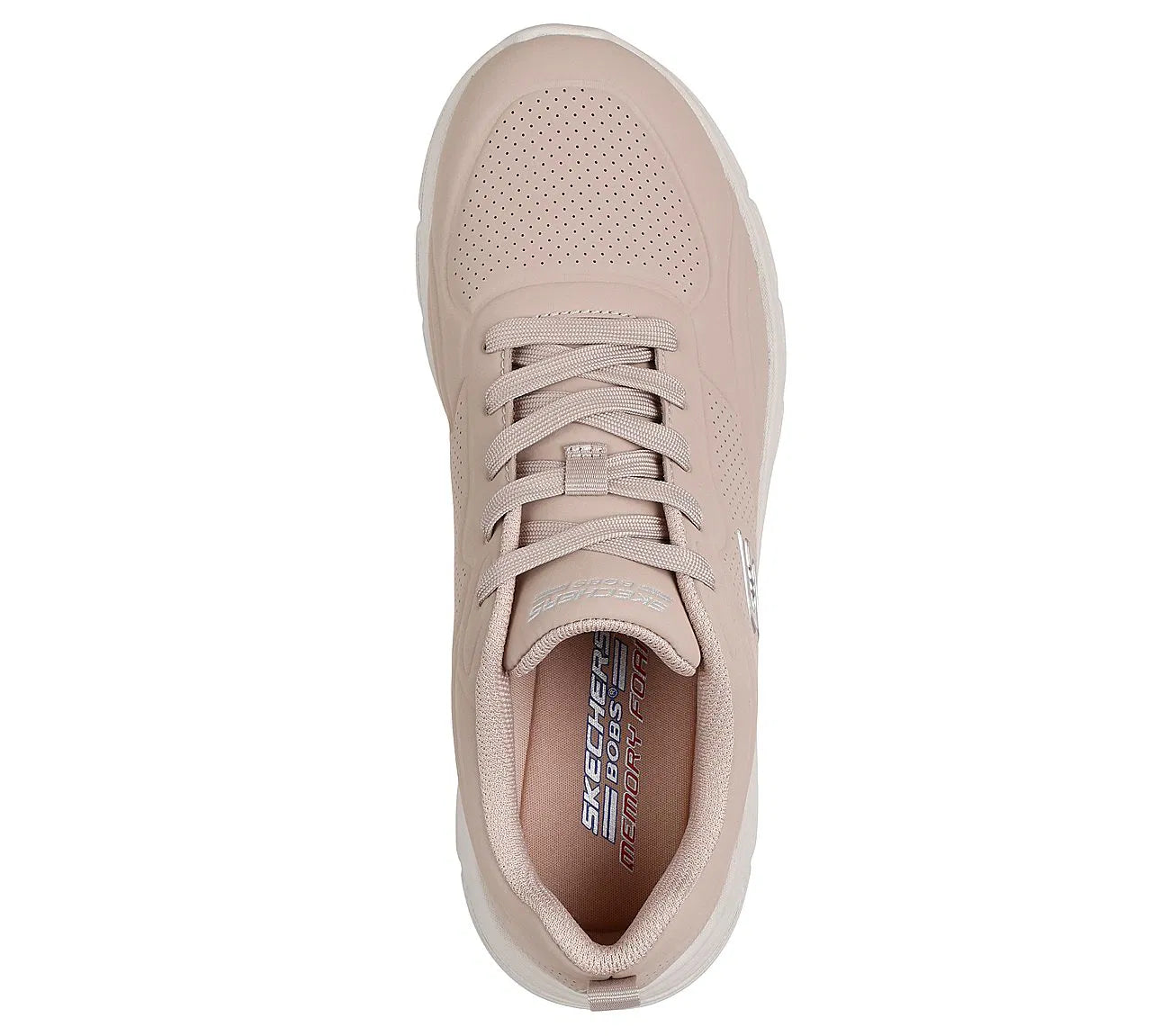 Zapatillas Mujer Con Cordon Bobs B Flex Lo Cool Ease Tan
