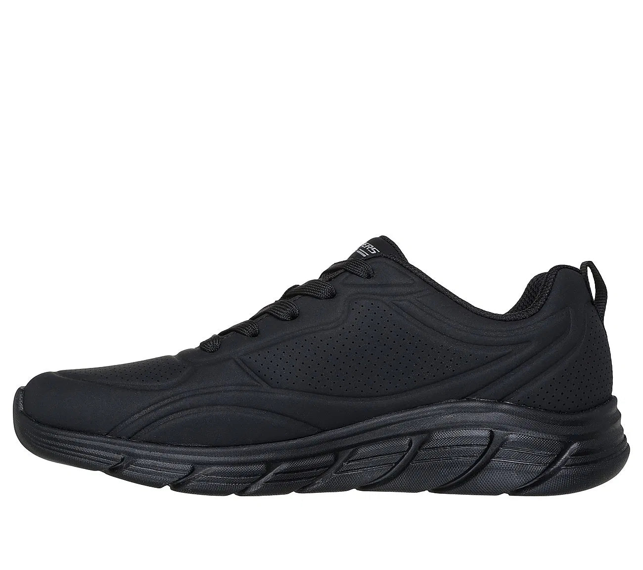 Zapatillas Mujer Con Cordon Bobs B Flex Lo Cool Ease Black