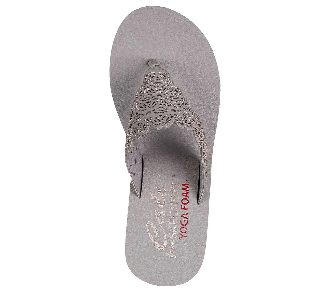 Sandalia Mujer Flower Glitz Taupe