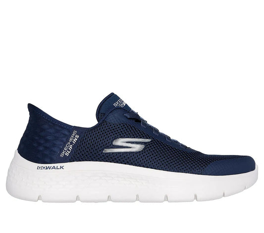 Zapatilla Mujer Con Elastico Go Walk Flex Navy