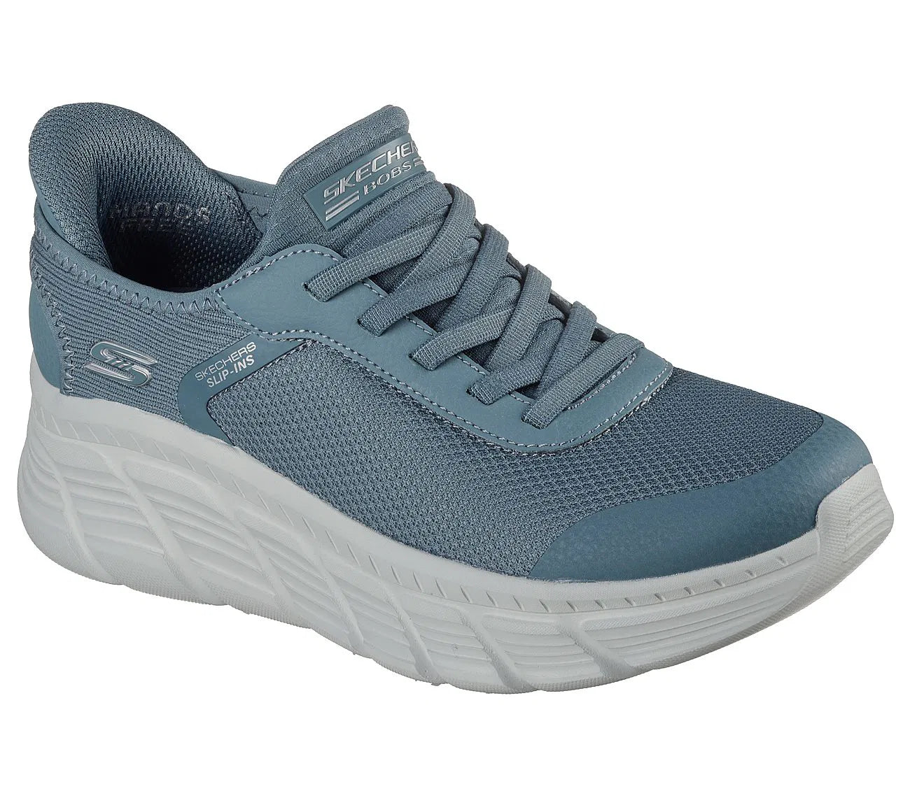 Zapatilla Mujer Con Elastico Bobs B Flex Hi Linear Force