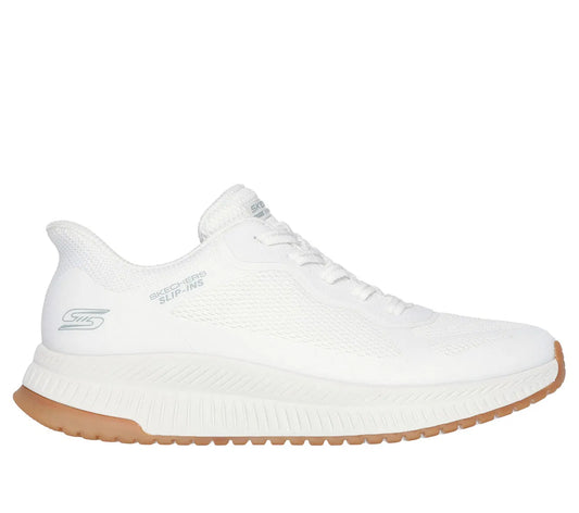 Zaptillas Mujer Sin Cordon Bobs Squad 4 White