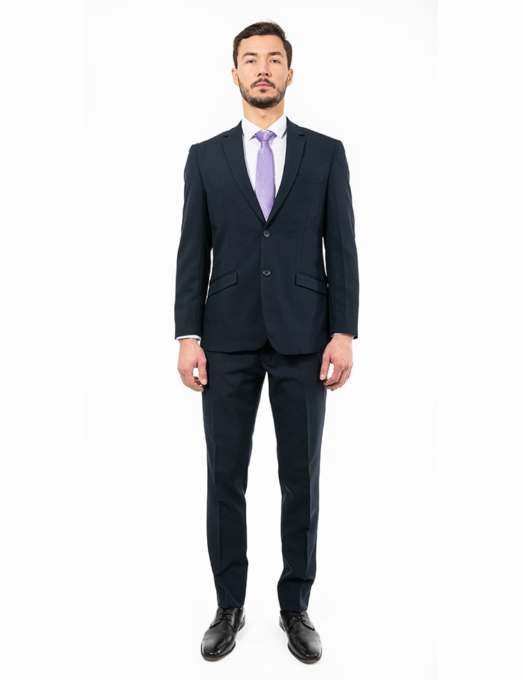 Traje Hombre Ambo Minimat Azul