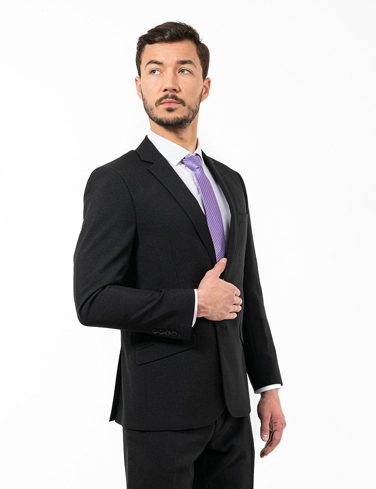 Traje Hombre Ambo Minimat Negro