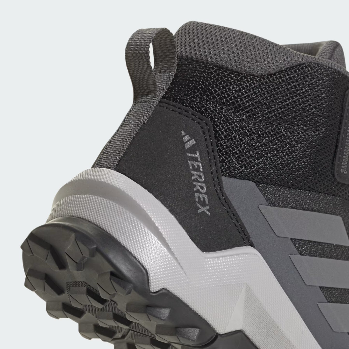 Zapatilla Niño Senderismo Terrex Ax4r Mid Black / Grey