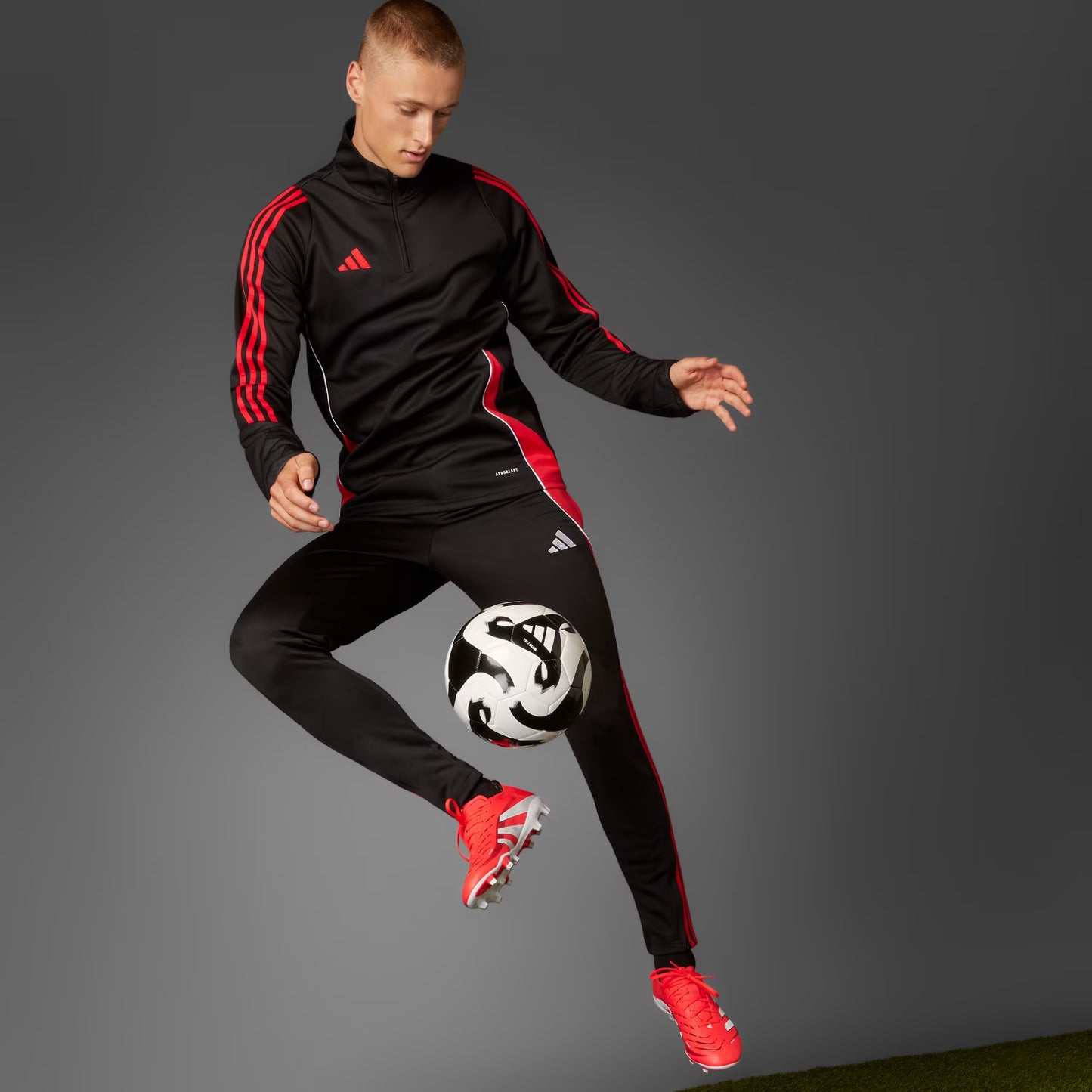 Zapato Fútbol Predator League Firm/Multi-Terreno Rojo