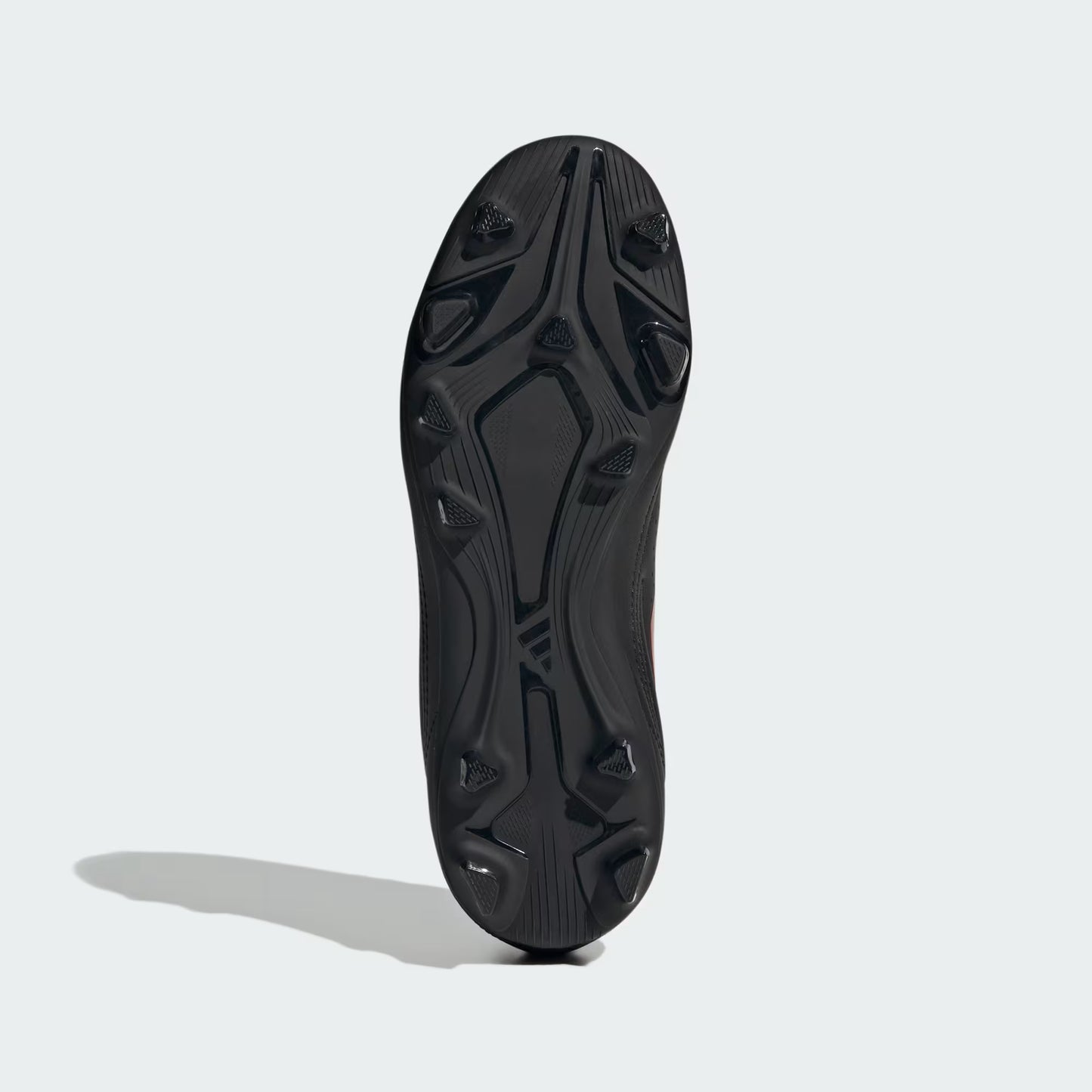 Zapato Fútbol Niño Multiterreno Deportivo III Negro/ Rojo