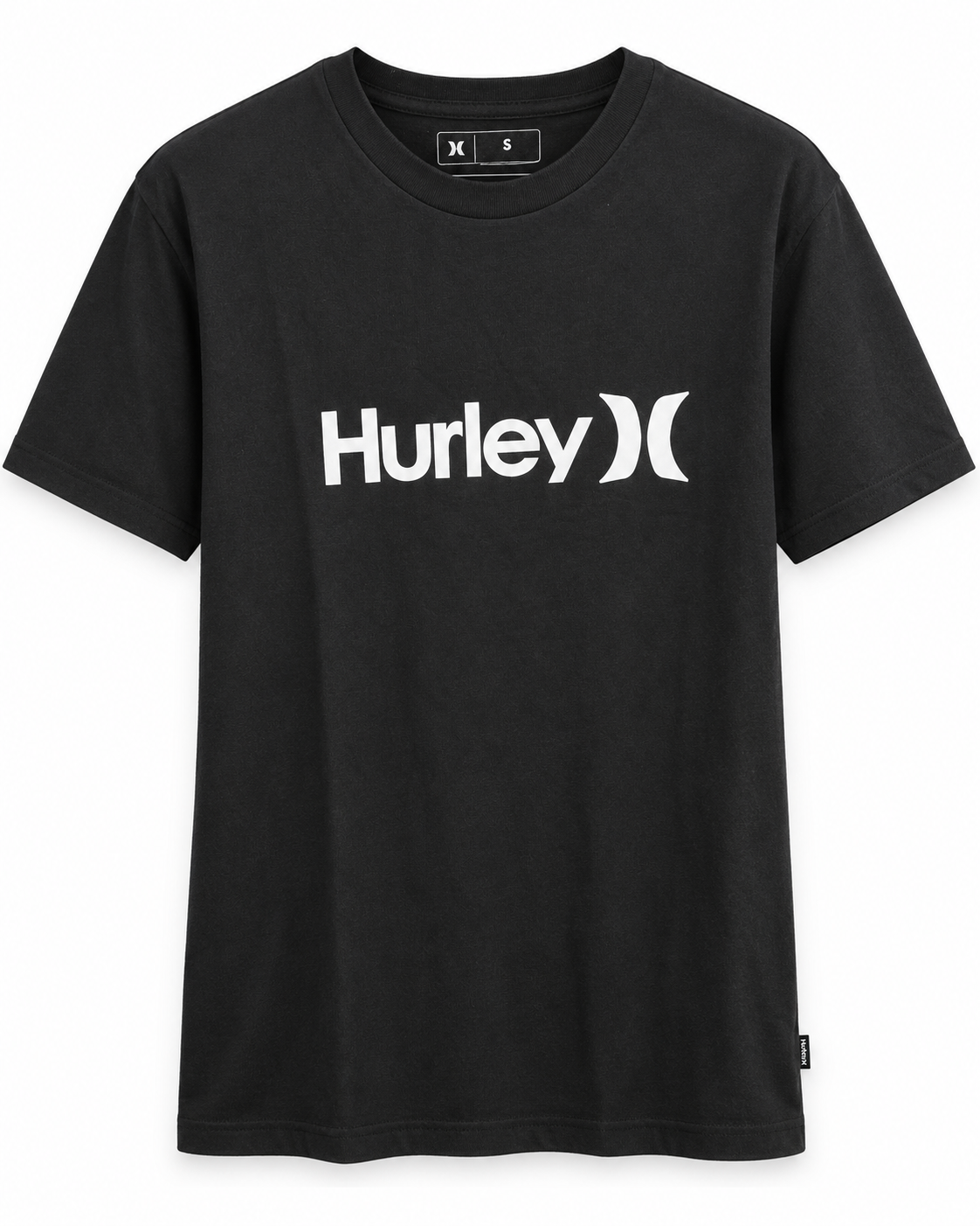 Polera Hombre logo Hurley Black