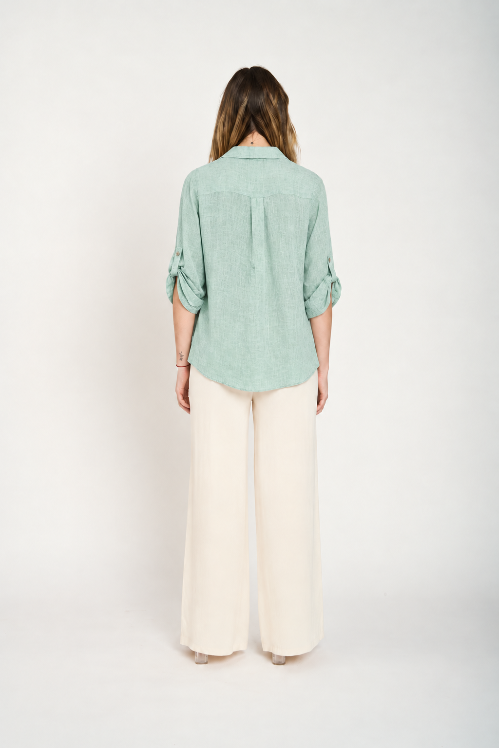 Blusa Manga Larga Mujer Agua
