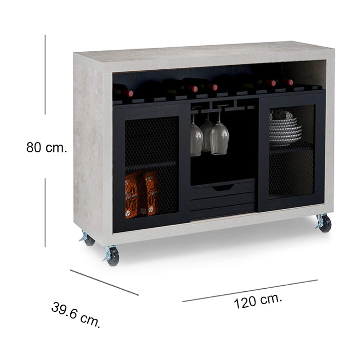Buffet Bar Black