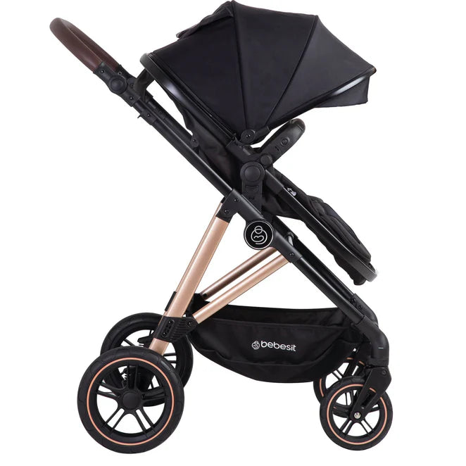 Coche Cuna Travel System Neo Negro