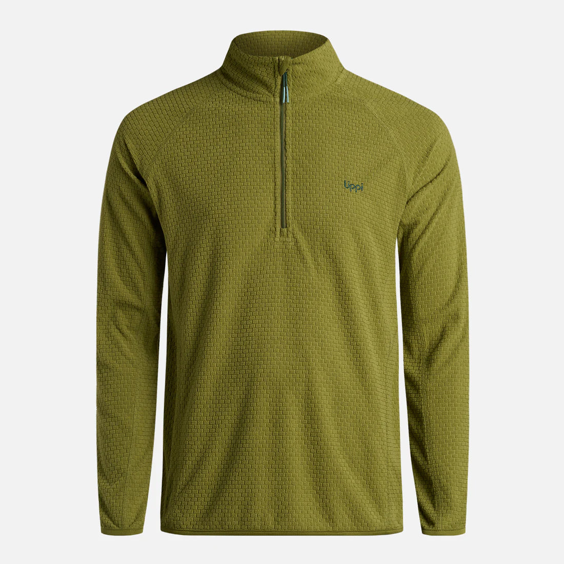 Polerón Hombre Jacaranda Nano-f 14 Zip Verde