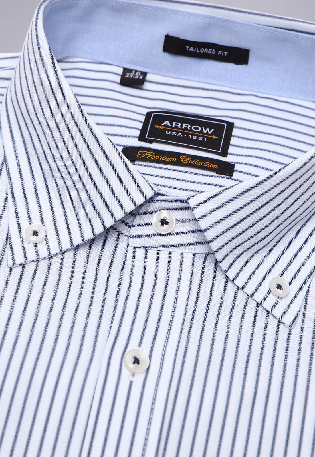 camisa-hombre-formal-a-rayas-blanca