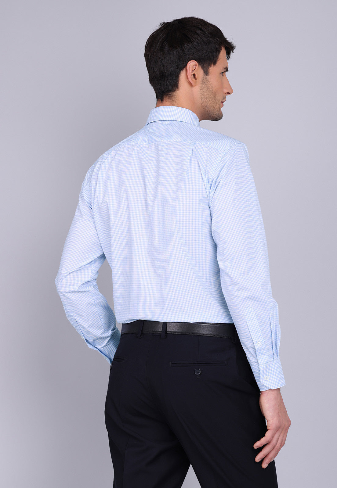 camisa-hombre-formal-cuadros-arrow-celeste-claro