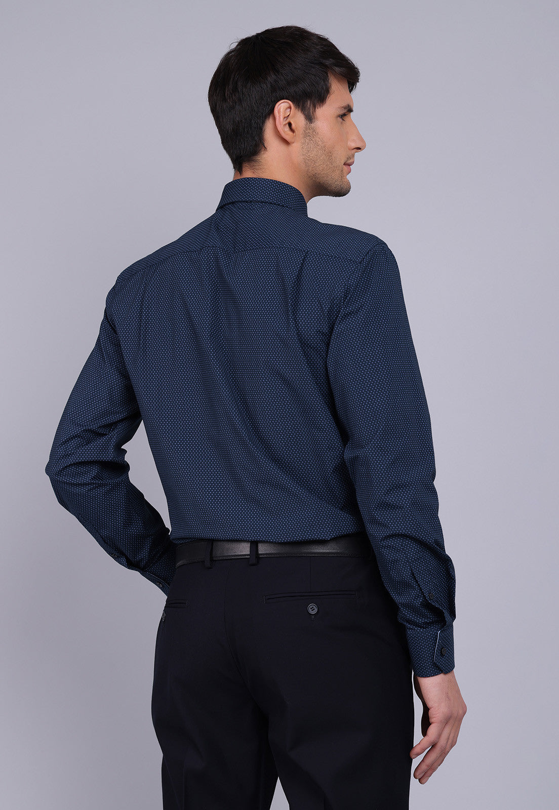 camisa-hombre-formal-print-spandex-azul-