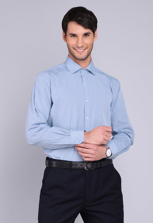 camisa-hombre-formal-texturada-arrow-blue