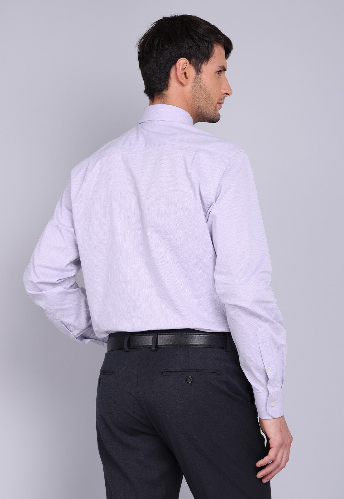 camisa-hombre-formal-texturada-spandex-morado