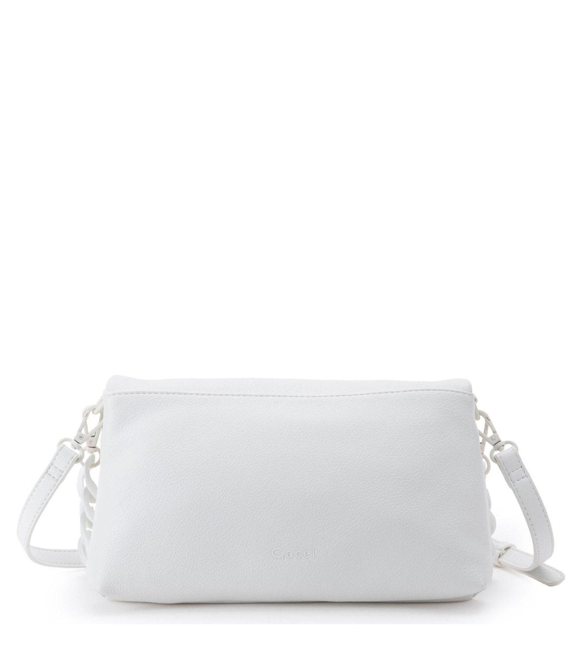 Cartera Bandolera Grande Blanco