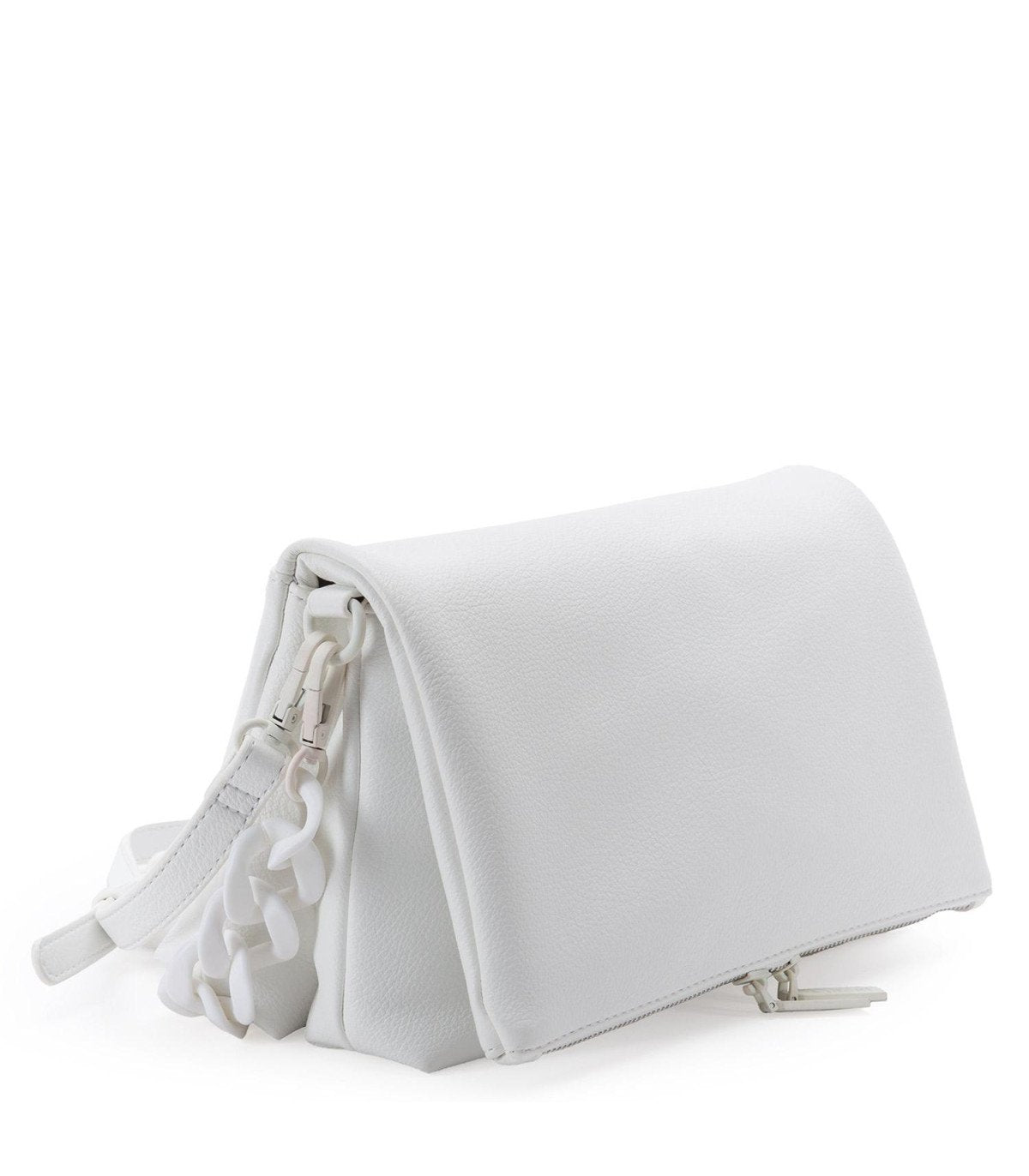 Cartera Bandolera Grande Blanco