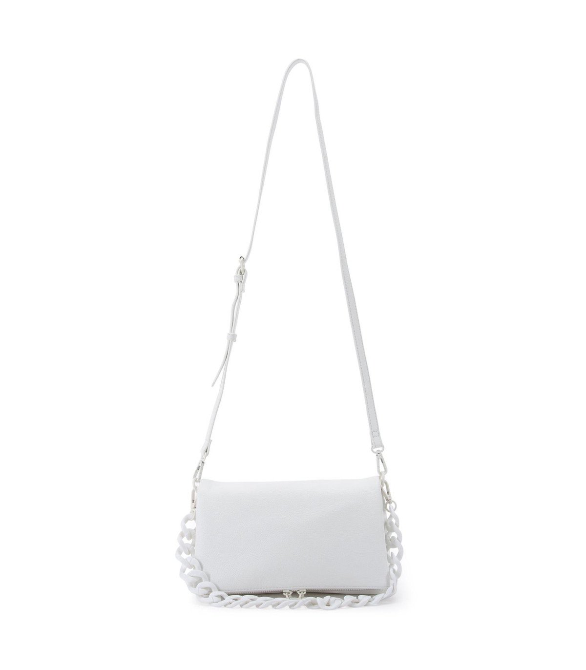 Cartera Bandolera Grande Blanco