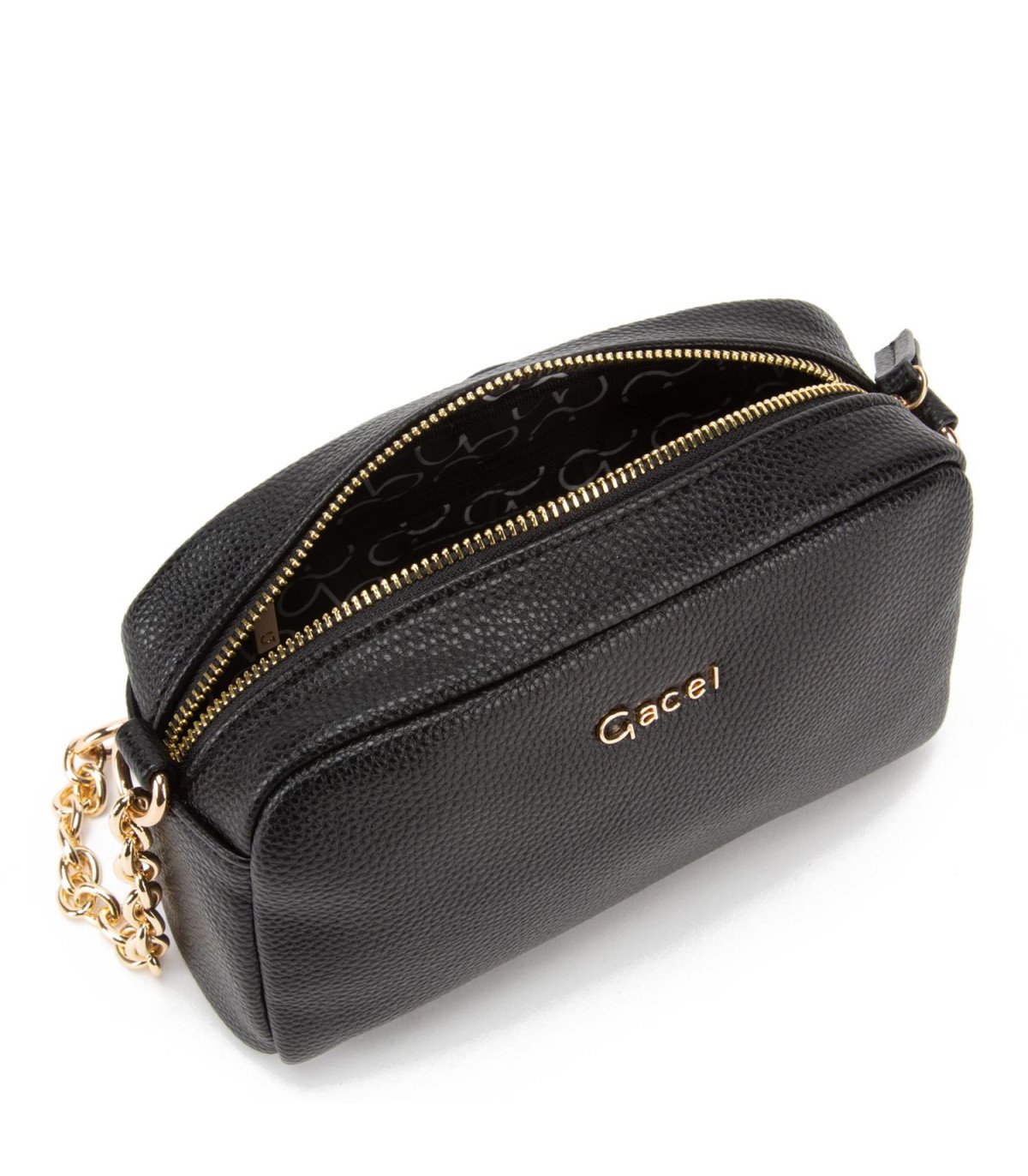 Cartera Mujer Gacel Bandolera Negro