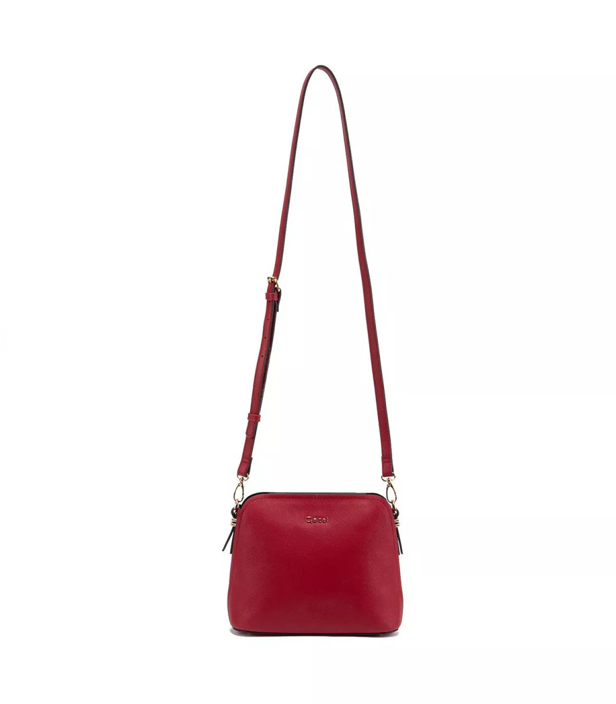 Cartera Mujer Bandolera Grande Rojo