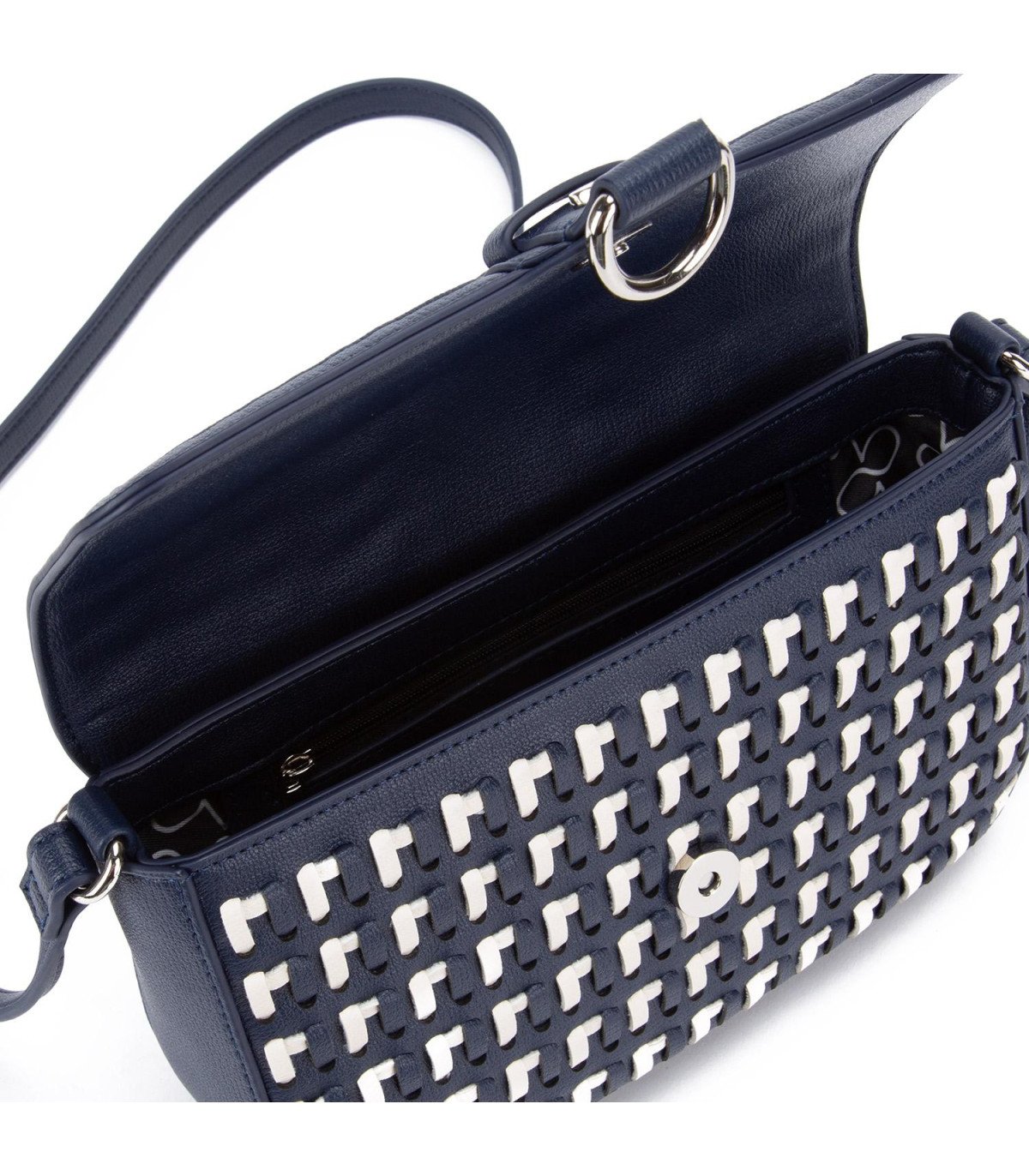 Cartera Mujer Bandolera Pequeña Marino