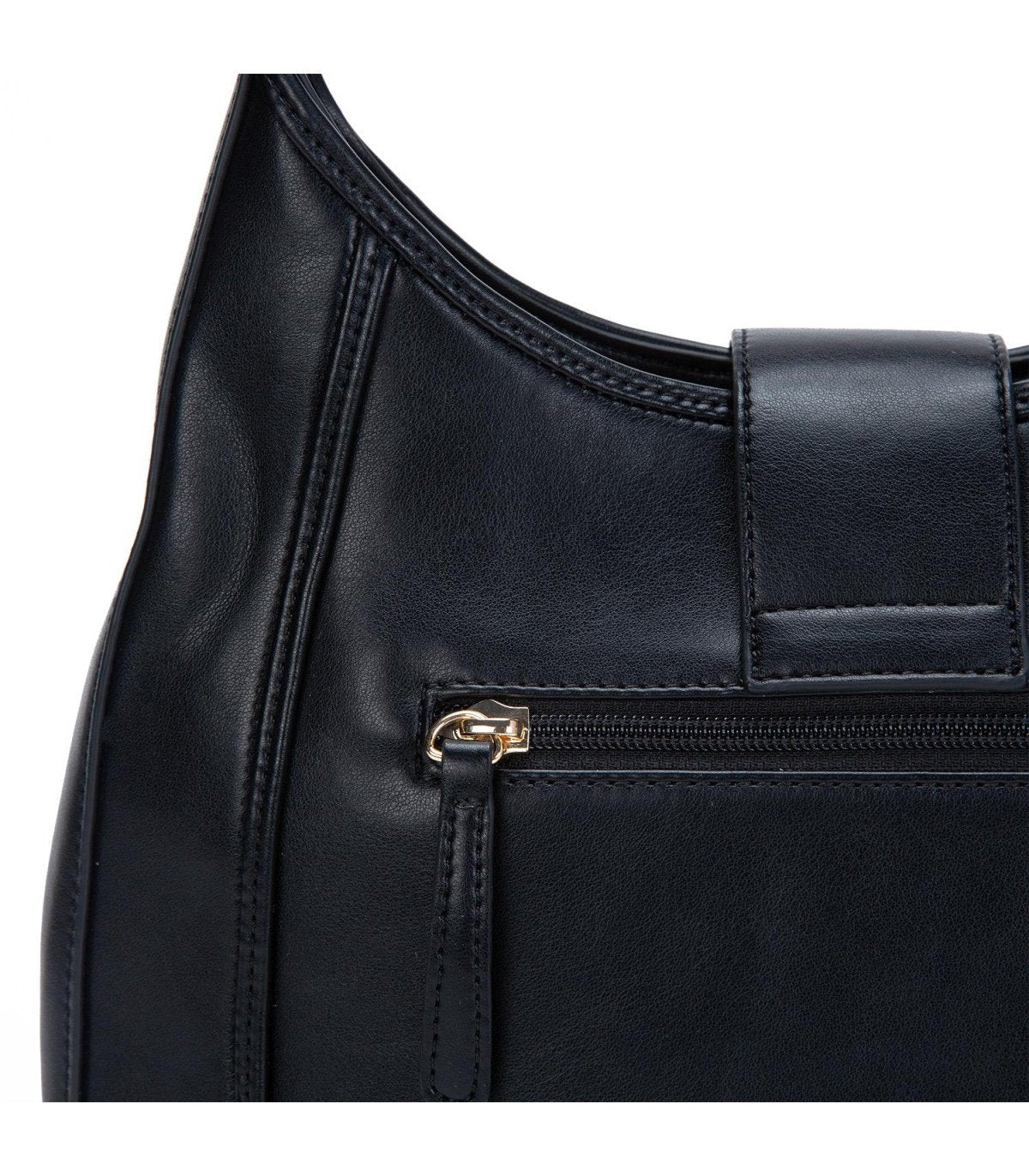 Cartera Mujer Oval Grande Negro CAR3211