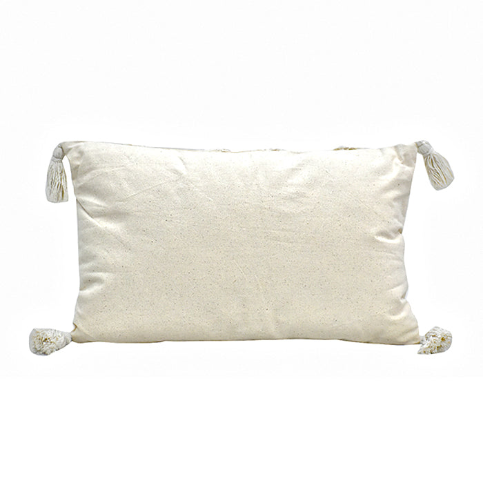 Cojín c/ Relleno Rectangular Blanco