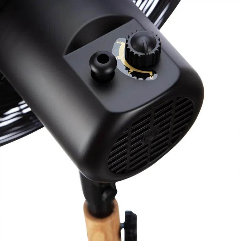 Ventilador Pedestal Metalico Madera 16 Pulgadas