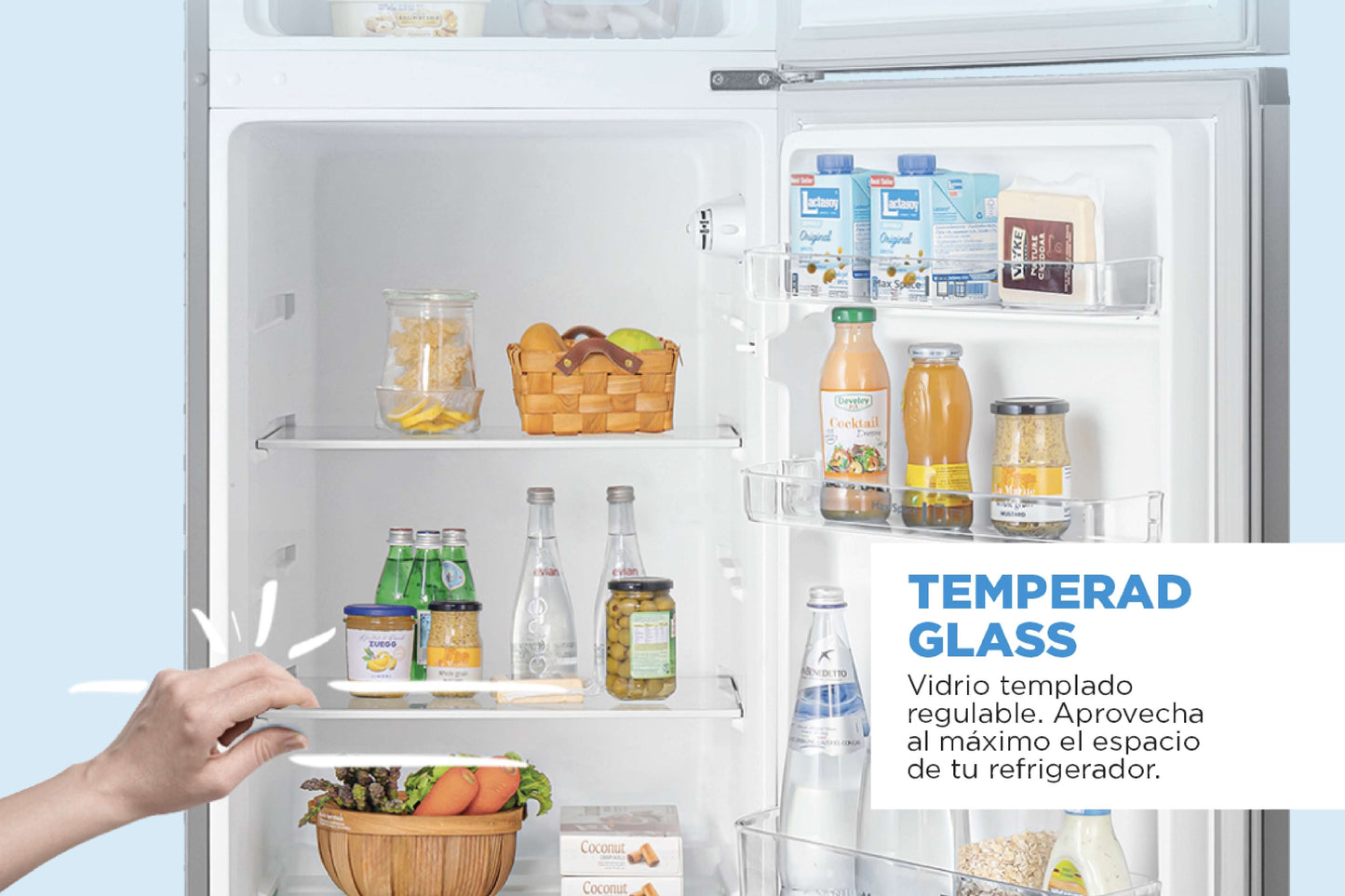 Refrigerador TMF Frío Directo 207 lts