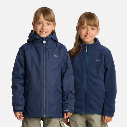 Chaqueta Niña Snowball Fusion-3 Hoody Jacket Azul Marino