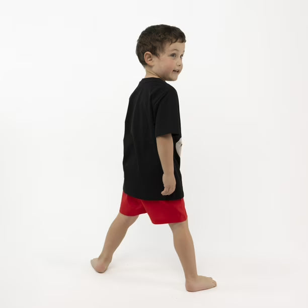Pijama Niño Corto Mickey Negro