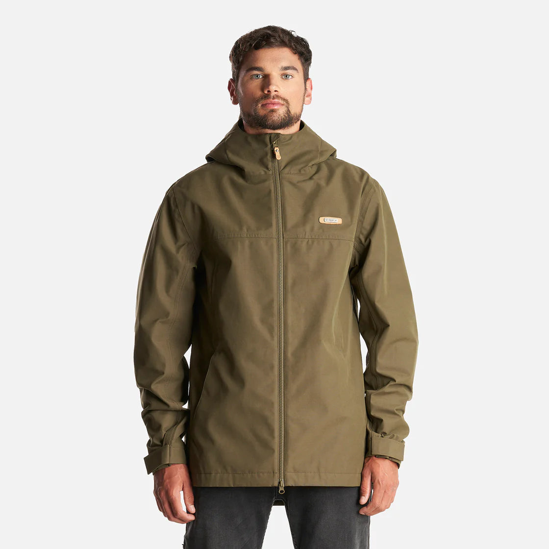 Casaca Hombre Citizen Warm B-Dry Hoody Jacket Militar