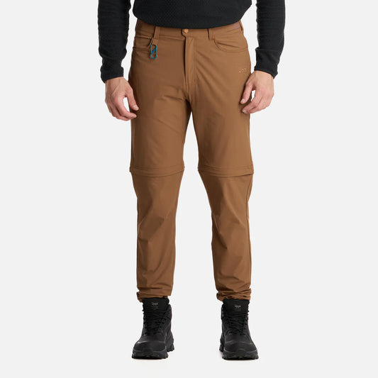 Pantalón Hombre Lennox Q-Dry Mix-2 Pants Café