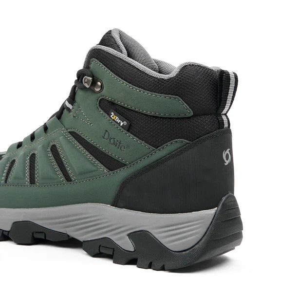 Botin Hombre Caña Alta Impermeable Clyde Verde