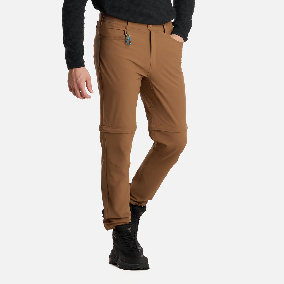 Pantalón Hombre Lennox Q-Dry Mix-2 Pants Café
