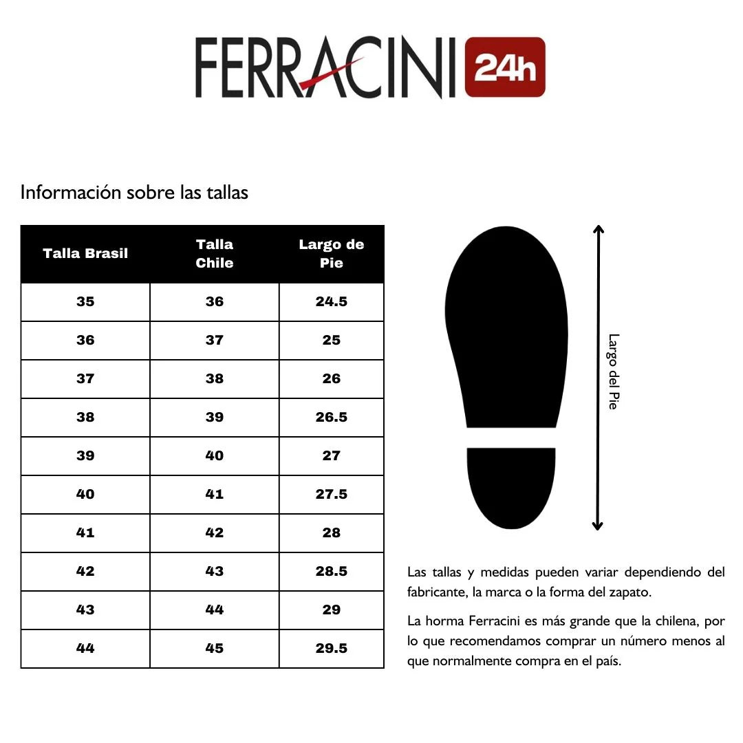 Zapato Hombre Fluence 5545-559 D Tabaco Casual