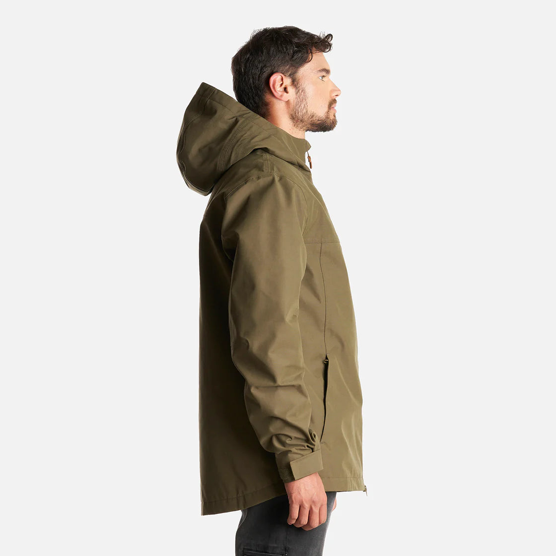 Casaca Hombre Citizen Warm B-Dry Hoody Jacket Militar