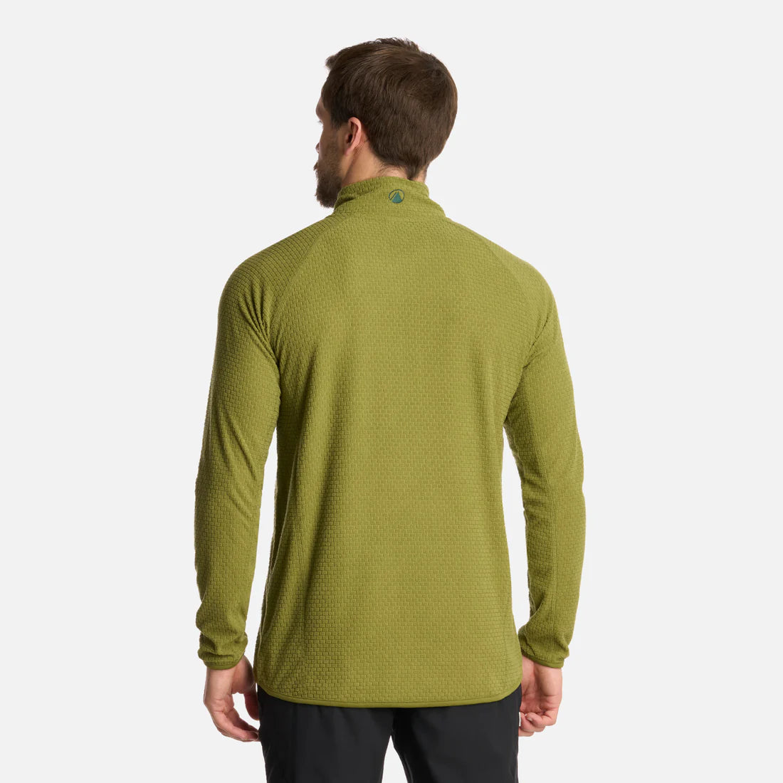 Polerón Hombre Jacaranda Nano-f 14 Zip Verde