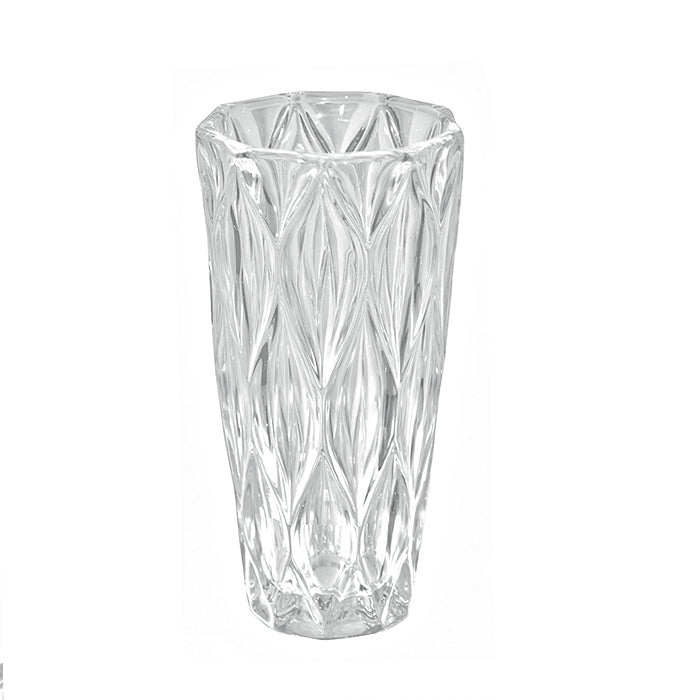 Florero Clear Frederick Gold 30 cm