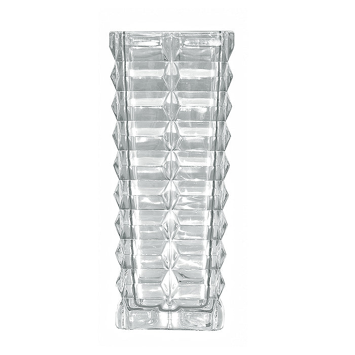 Florero Clear Cub Frederick Gold 29.5 cm