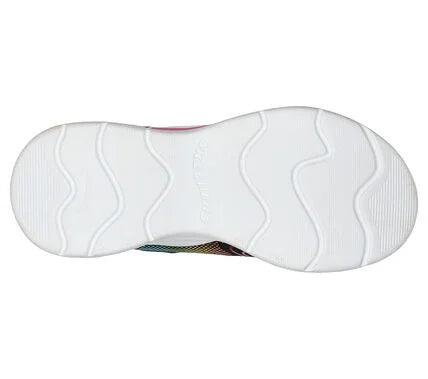 Zapatilla Niña Infantil Wavy Beams Negro Multicolor